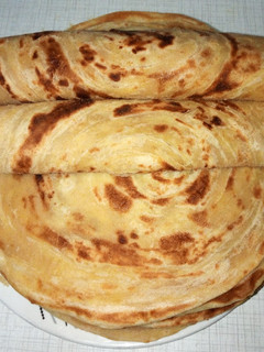 A picture of Milk Chapati.