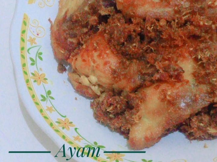 Resep Ayam goreng gurih Gampang