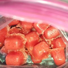 Watermelon Cubes.🍉🍉 A picture of Watermelon Cubes.🍉🍉.