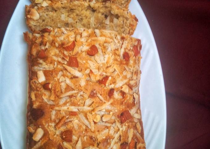 Recipe of Super Quick Nuts cake loaf