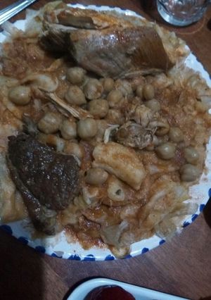 صورة لوصفة تريدة الطاجين