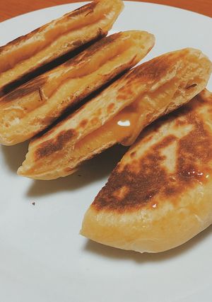 Hình của món Hotteok Hàn Quốc.