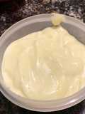 Mayonesa de garbanzos
