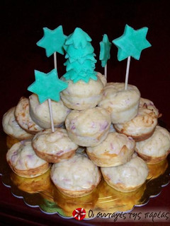 Φωτογραφία της συνταγής Muffins αλμυρά με ζαμπόν και τυρί