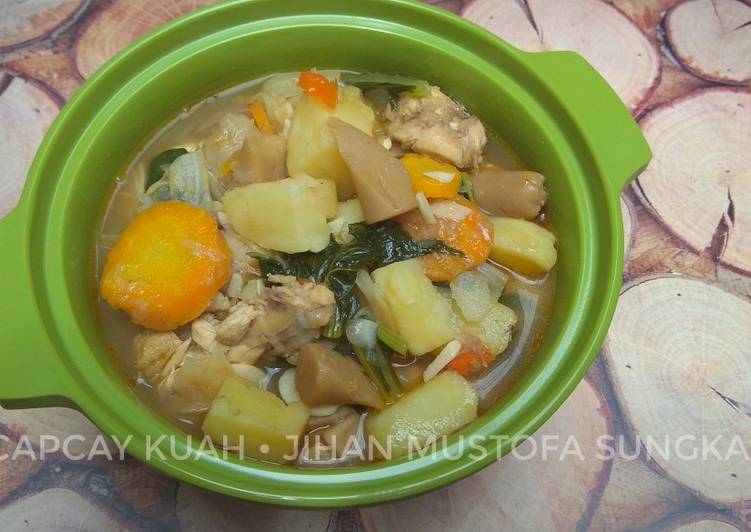 Bagaimana Menyiapkan Capcay kuah yang Bikin Ngiler