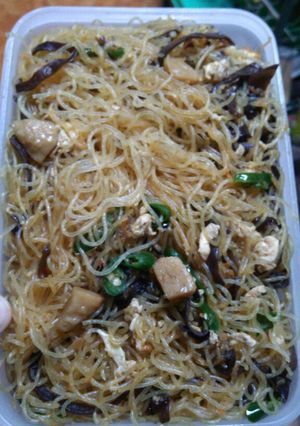 Foto resep Oseng bihun jamur kuping