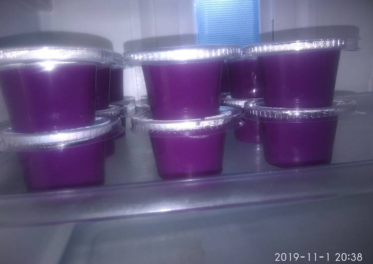 Resep Agar2 ubi ungu yang Enak
