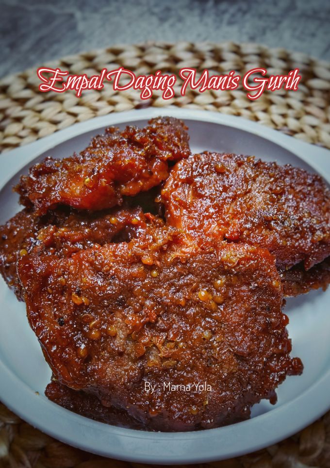 Foto resep Empal Daging Manis Gurih