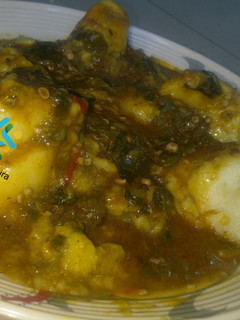 A picture of Left over tuwo.