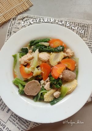 Foto resep Capcay Kuah ala Solaria