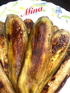 عکسی از دستور سرخ کردن بادمجان با روغن کم