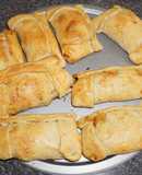 Empanadas de locos con camarones
