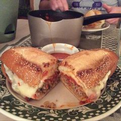 A picture of Meatloaf Parmesan.