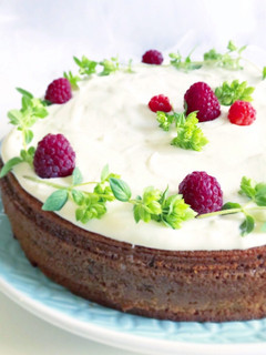 Foto de Bolo de chocolate e beterraba