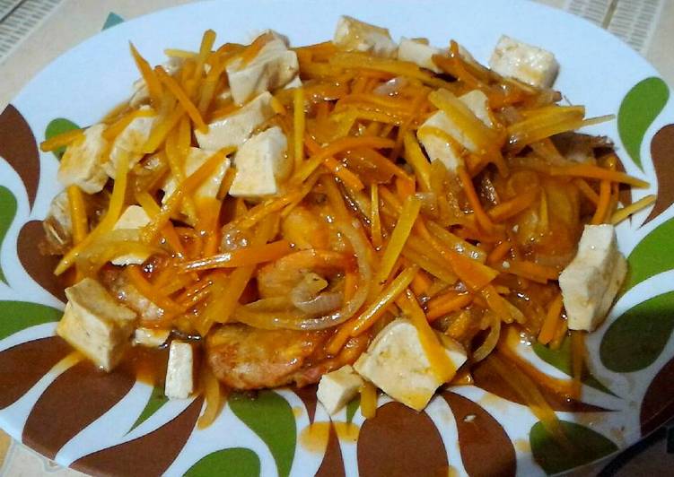 Bagaimana Membuat Udang crispy tahu asam manis Anti Gagal