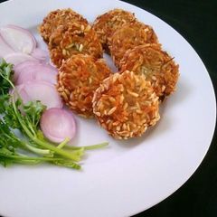 Aloo Poha Tikki A picture of Aloo Poha Tikki.