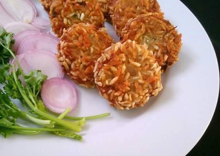 Aloo Poha Tikki