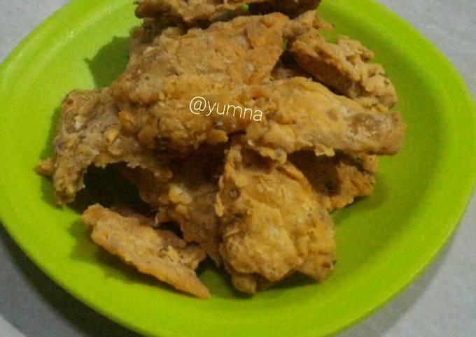 Resep Kulit Ayam Crispy Imitasi Oleh Yumna Mumtazah Cookpad