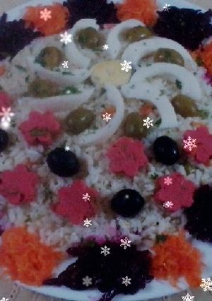 صورة لوصفة سلطة ارز