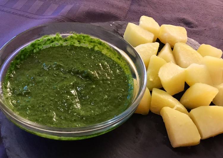 Mojo verde con sabor a Canarias 🇮🇨