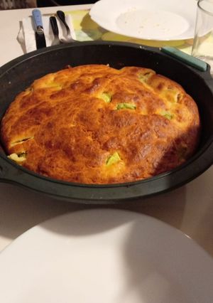 Foto di Torta salata zucchine e parmigiano🥒🧀