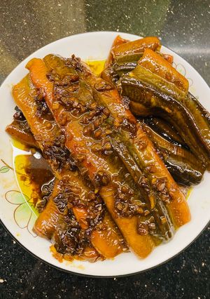 Hình của món Lươn Teriyaki siêu dễ.