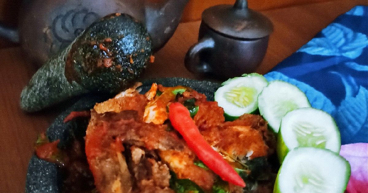 Ayam Geprek Kemangi Endesss ala Mbak Devi Dirgaa