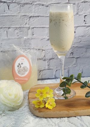 無糖白木耳豆漿飲 的食譜成品照片