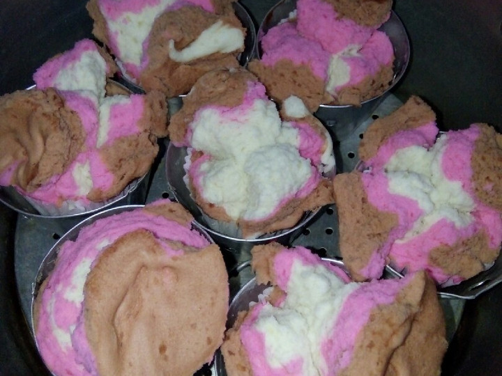 Resep: Bolu Kukus Mekar no Air Soda Bunda Pasti Bisa