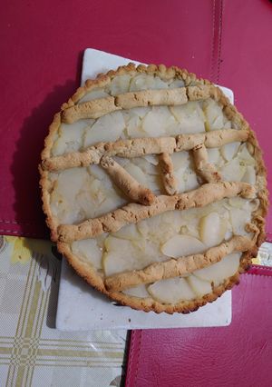 Una foto de Tarta de Manzanas sin azúcar
