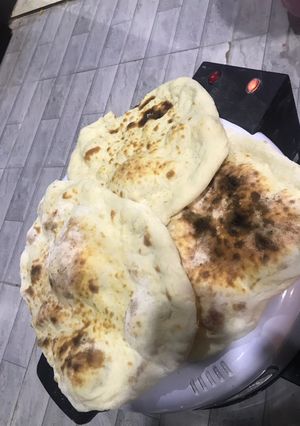 صورة لوصفة خبز تنور على طريقتي
