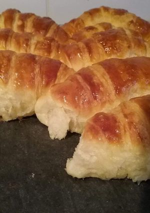 Házi croissant recept fotója