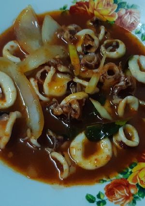 Foto resep Cumi paprik
