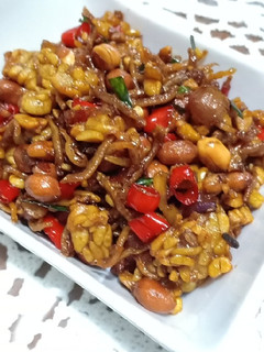 Foto resep Kering Tempe Teri Kacang