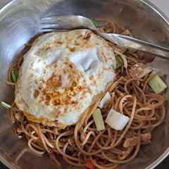 รูปของ Mie goreng dengan spageti