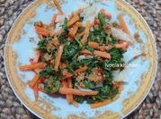 Gambar urap daun pakis
