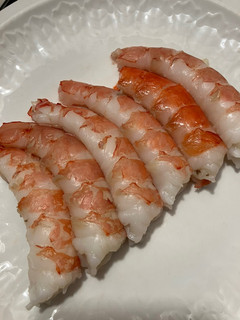 Una foto de Gambas cocidas, para una tapa