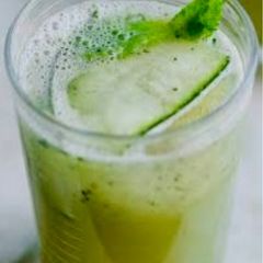 A picture of Aloe Vera Cucumber 🥒 Juice.