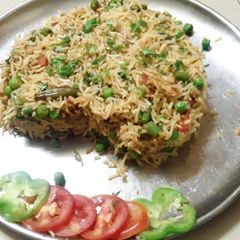 A picture of Vegetable pulao.