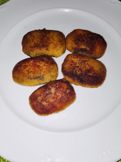 Una foto de Falsas croquetas de Berenjena