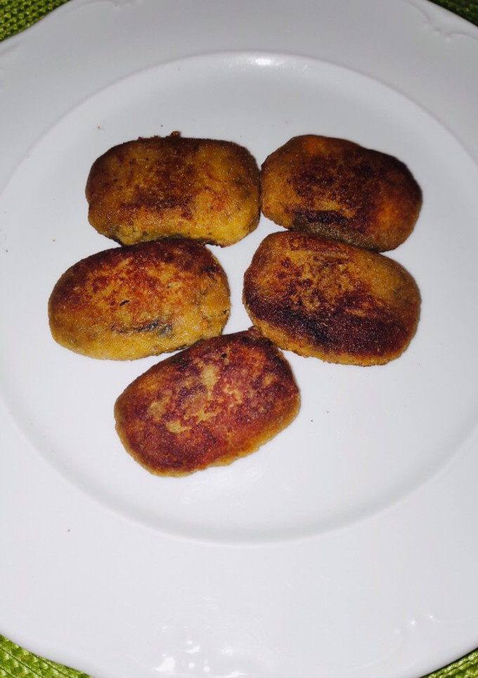 Una foto de Falsas croquetas de Berenjena