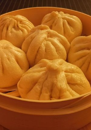 Une photo de Brioche au Poulet à la Vapeur "Bao"