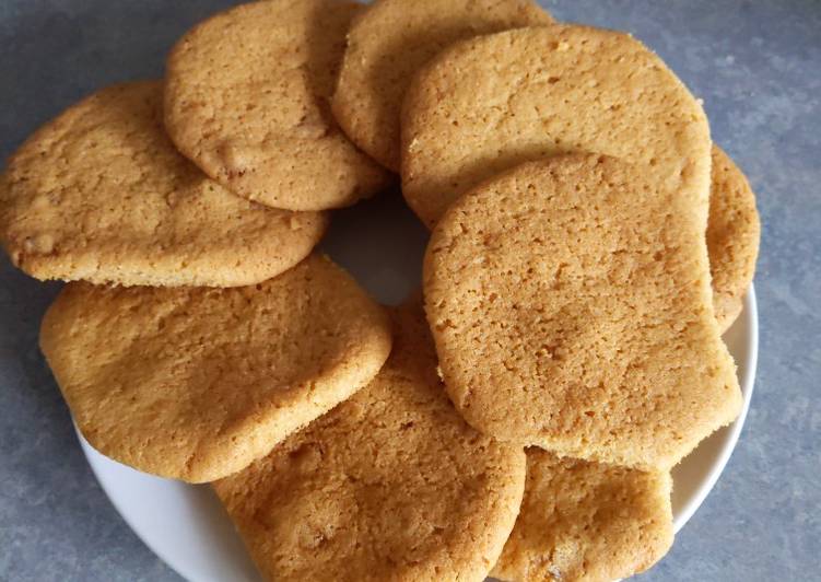 Ingredient of Almond &amp; Ginger Cookies