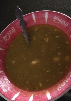 Una foto de Crema de legumbres