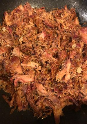 A picture of Caramelized Shredded Pork.
