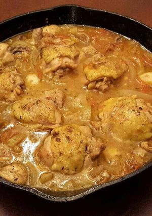 A picture of Rustic Chicken Cacciatore.