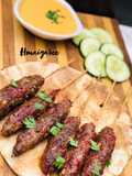 Beef kofta/ shish kebab