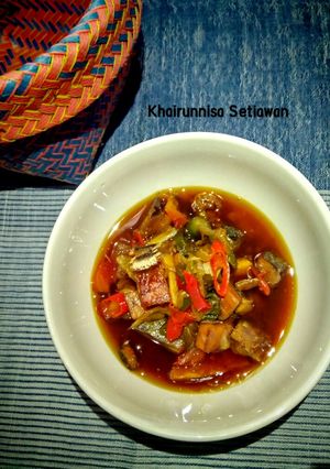 Foto resep Telang masak asam