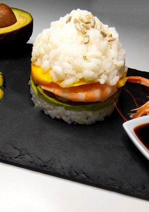 Une photo de Sushi burger