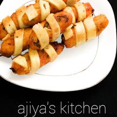 A picture of Potatoe curl rolls.